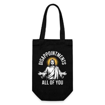 Disappointments All of You - Gift Bag for Bottles - black - Front
