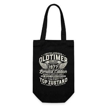 Cadeau d’anniversaire vintage 1977 - Sac à bouteille - noir - Devant