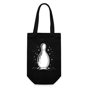 Bowling - Sac à bouteille - noir - Devant