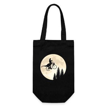 Dino Bicycle Moon Vintage - Sac à bouteille - noir - Devant