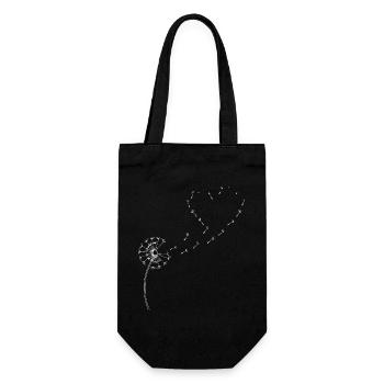 Pissenlit - Sac à bouteille - noir - Devant