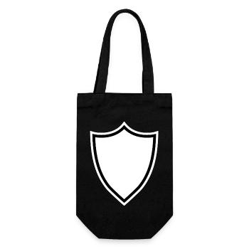 coat of arms - Gift Bag for Bottles - black - Front
