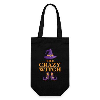 La sorcière folle - Sac à bouteille - noir - Devant