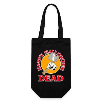 Halloween Axe with Dead Design - Gift Bag for Bottles - black - Front