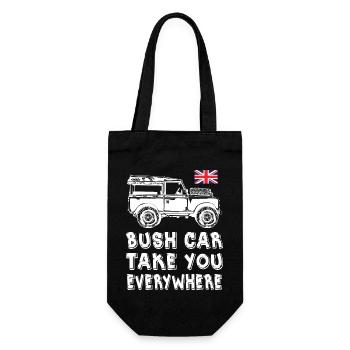 La voiture de brousse vous emmène partout - Sac à bouteille - noir - Devant