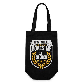 c’est ce qui m’émeut - Sac à bouteille - noir - Devant