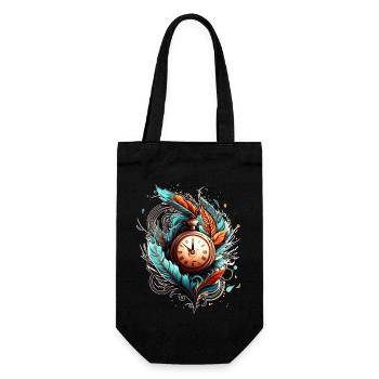Montre de poche à remontage manuel Voyage dans le passé - Sac à bouteille - noir - Devant