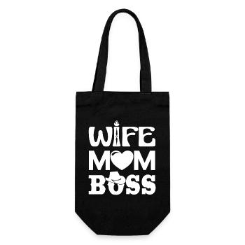 Femme Maman Boss - Sac à bouteille - noir - Devant