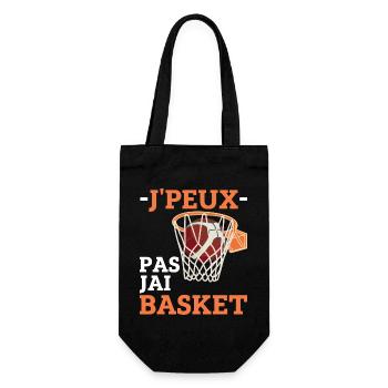 Drôle Cadeau Basketball L'Amour Du Basket-Ball - Sac à bouteille - noir - Devant
