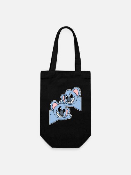 Koala Koalas - Sac à bouteille - noir