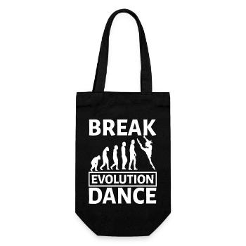 Dancing Dance Music - Geschenkbeutel für Flaschen - Schwarz - Vorne