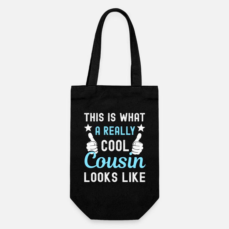 Cousin Cousine - Sac à bouteille - noir