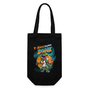 Basketball Dinosaure T-Rex Animal Player Cartoon - Sac à bouteille - noir - Devant