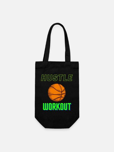 Workout - Geschenkbeutel für Flaschen - Schwarz