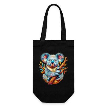 Koala - Sac à bouteille - noir - Devant