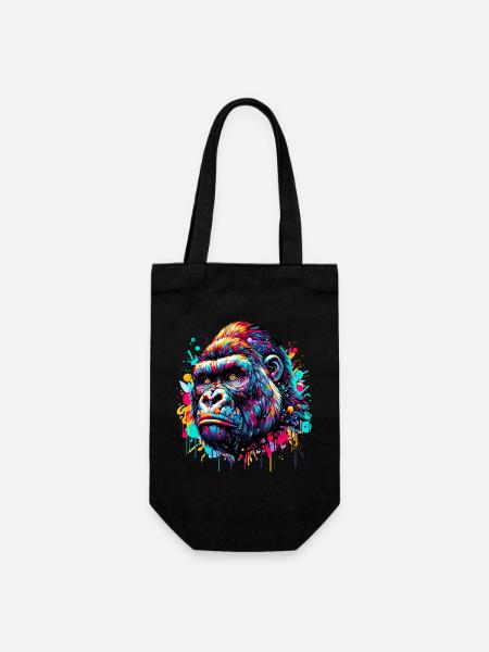 Gorille - Sac à bouteille - noir