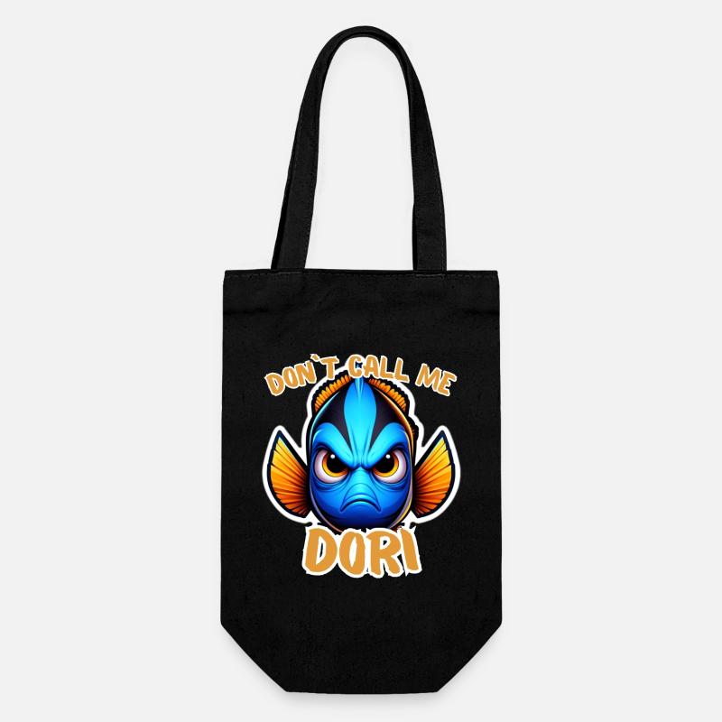 Dori en colère - Sac à bouteille - noir