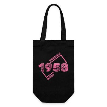 1958 - Geschenkbeutel für Flaschen - Schwarz - Vorne
