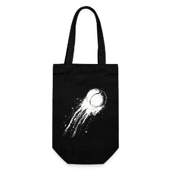 Tennis Player Tennis Fan Tennis Ball - Gift Bag for Bottles - black - Front