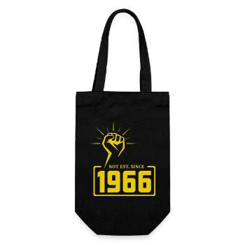 Retro Revolution 1966 T-Shirt Design - Geschenkbeutel für Flaschen - Schwarz - Vorne