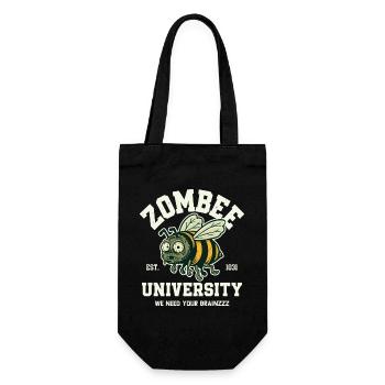 Zombee University - Gift Bag for Bottles - black - Front