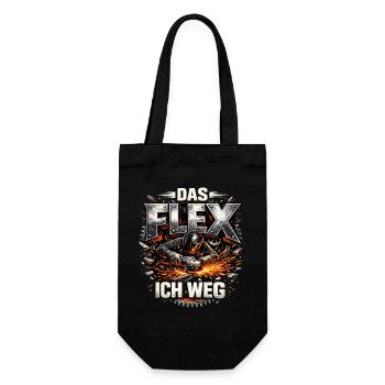 Locksmith Welder The Flex I Away - Gift Bag for Bottles - black - Front