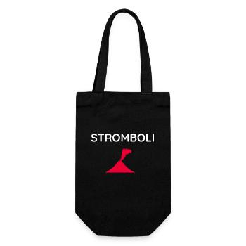 Stromboli Souvenir T-Shirt - Sac à bouteille - noir - Devant