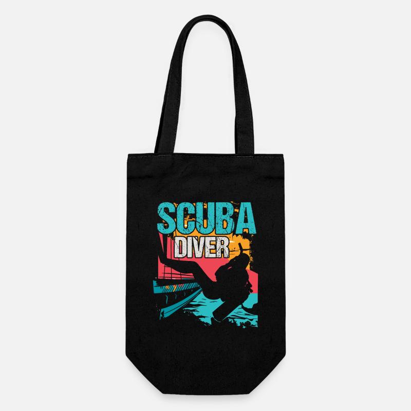 Plongée Scuba Plongée - Sac à bouteille - noir