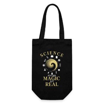 SCIENCE - Sac à bouteille - noir - Devant