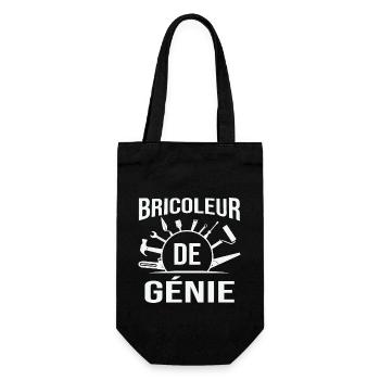 Bricoleur de génie 2 - Sac à bouteille - noir - Devant