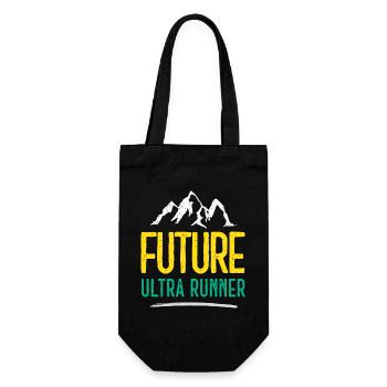 Future Ultra Runner - Gift Bag for Bottles - black - Front