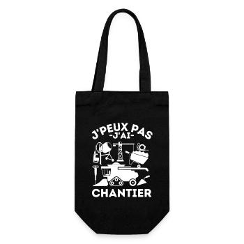 chantier 5 - Sac à bouteille - noir - Devant