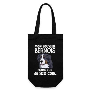 bouvier bernois 2 - Sac à bouteille - noir - Devant