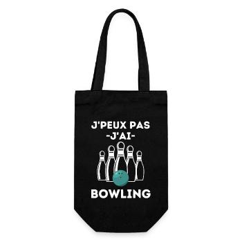 BOWLING 2 - Sac à bouteille - noir - Devant