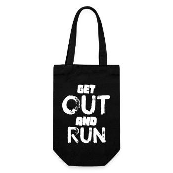 Triathlon Swim Bike Run - Gift Bag for Bottles - black - Front