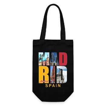 Madrid Spain - Sac à bouteille - noir - Devant