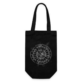 Fléchettes, jeu de fléchettes, jeu de fléchettes, fléchettes, joueurs de fléchettes - Sac à bouteille - noir - Devant