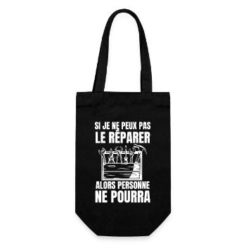 Meilleur réparateur 2 - Sac à bouteille - noir - Devant