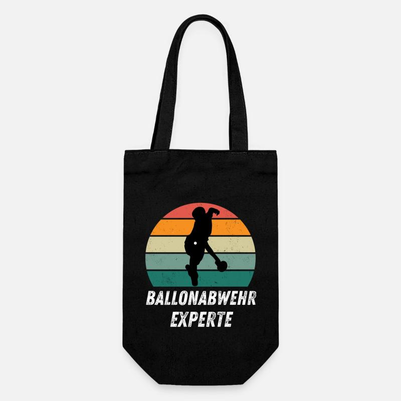 Ballonabwehrexperte - Geschenkbeutel für Flaschen - Schwarz