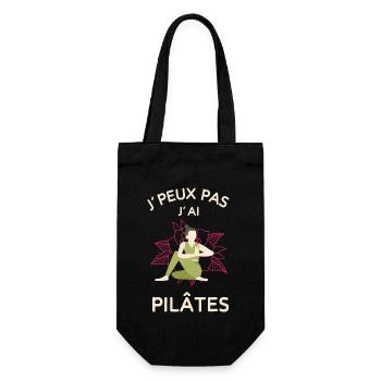 je peux pas jai pilates - Sac à bouteille - noir - Devant