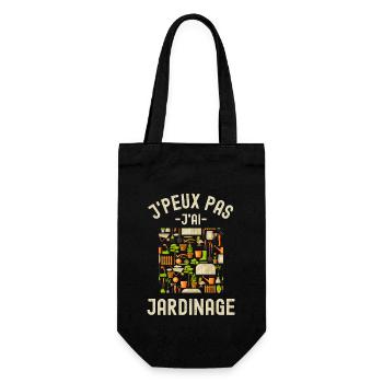Matériel de jardinage - Sac à bouteille - noir - Devant