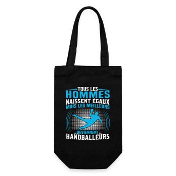 les meilleurs deviennent handballeurs - Sac à bouteille - noir - Devant