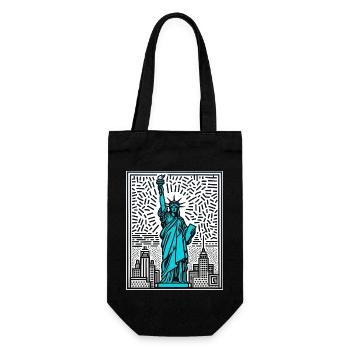 Statue de la LibertéNew York - Sac à bouteille - noir - Devant