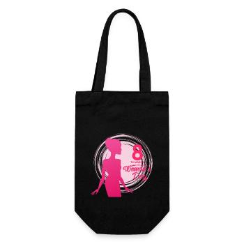 8 mars Journée internationale de la femme - Sac à bouteille - noir - Devant