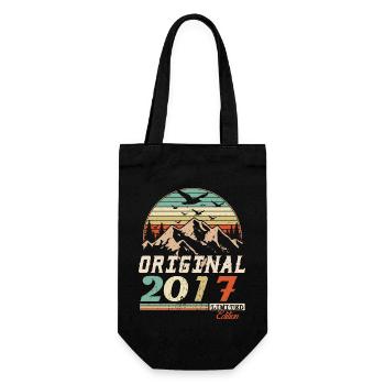 2023 vintage anniversaire rétro vintage cadeau - Sac à bouteille - noir - Devant