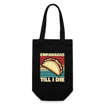 Empanadas - Cadeau parfait pour les gourmets - Sac à bouteille - noir - Devant