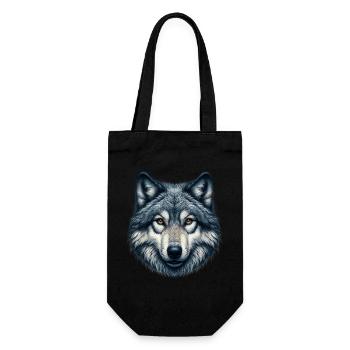 Loup - Sac à bouteille - noir - Devant