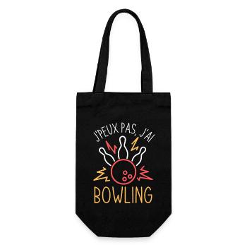 Bowling - Sac à bouteille - noir - Devant