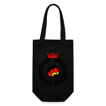 Football Germany 2024 - Gift Bag for Bottles - black - Front