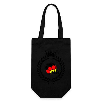 Football Germany 2024 - Gift Bag for Bottles - black - Front